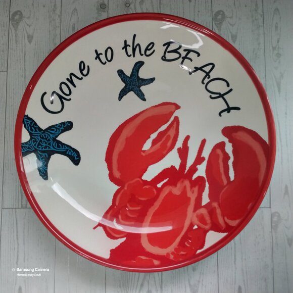 Ashland Summer Living GONE TO THE BEACH Lobster Sea Life...